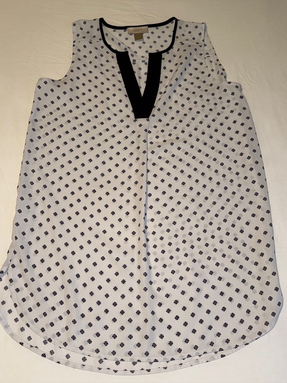 Loft Women’s Sleeveless Blouse, Size S